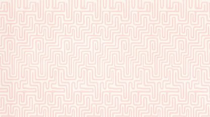 Kids-Mundo flat artwork preview of the pastel pink labyrinth wall mural pattern.