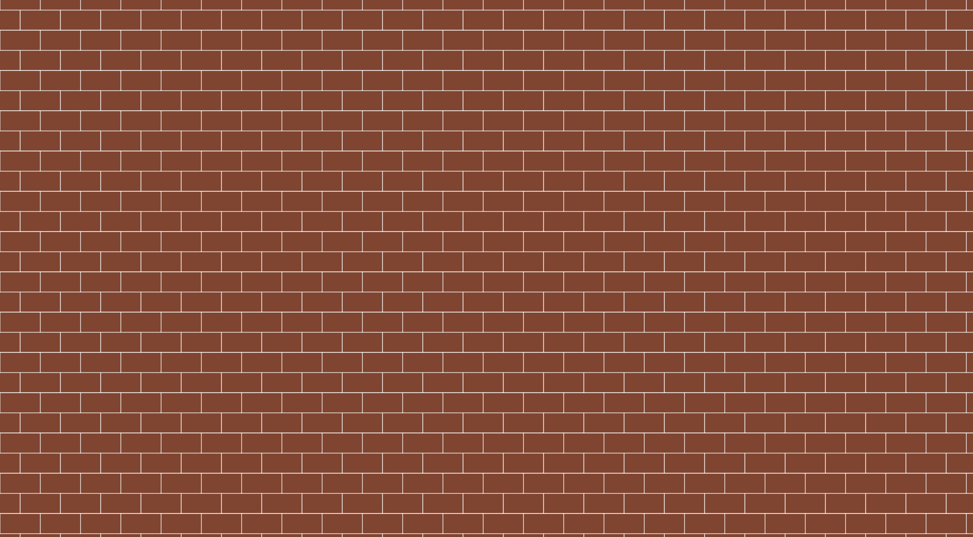 Kids-Mundo flat artwork preview of the red brick wall mural, showing the full textured pattern.