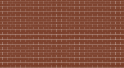 Kids-Mundo flat artwork preview of the red brick wall mural, showing the full textured pattern.