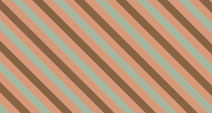 Kids-Mundo flat artwork preview of the sage, terracotta and brown stripe mural design