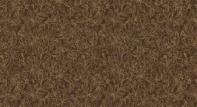 Detailed golden floral secret garden mural wallpaper design pattern by Kids-Mundo