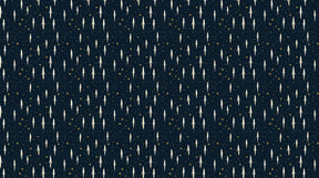 Detailed space rocket mural wallpaper design pattern with white rockets and golden stars by Kids-Mundo