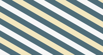 Kids-Mundo teal and cream wall mural flat artwork showing bold diagonal stripe pattern