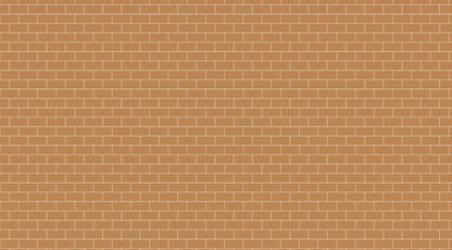 Flat artwork of the Kids-Mundo terracotta brick wall mural texture design