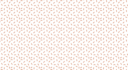 Flat artwork preview of the Kids-Mundo terracotta confetti dash wall mural design