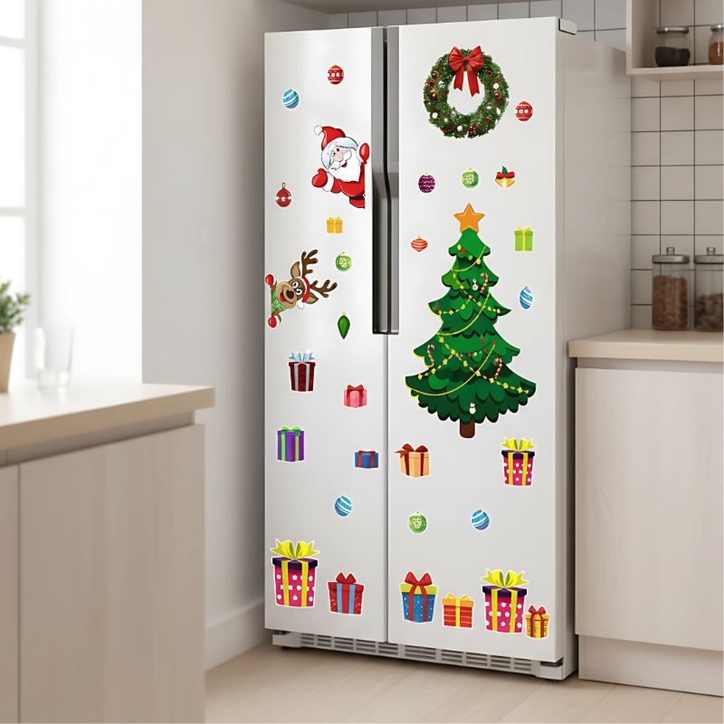 Christmas Refrigerator Magnet Kit | Fun Holiday Decor for Kids