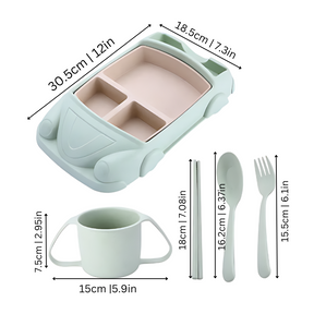 Children's Fun Tableware Set | Encourages Healthy Eating Habits