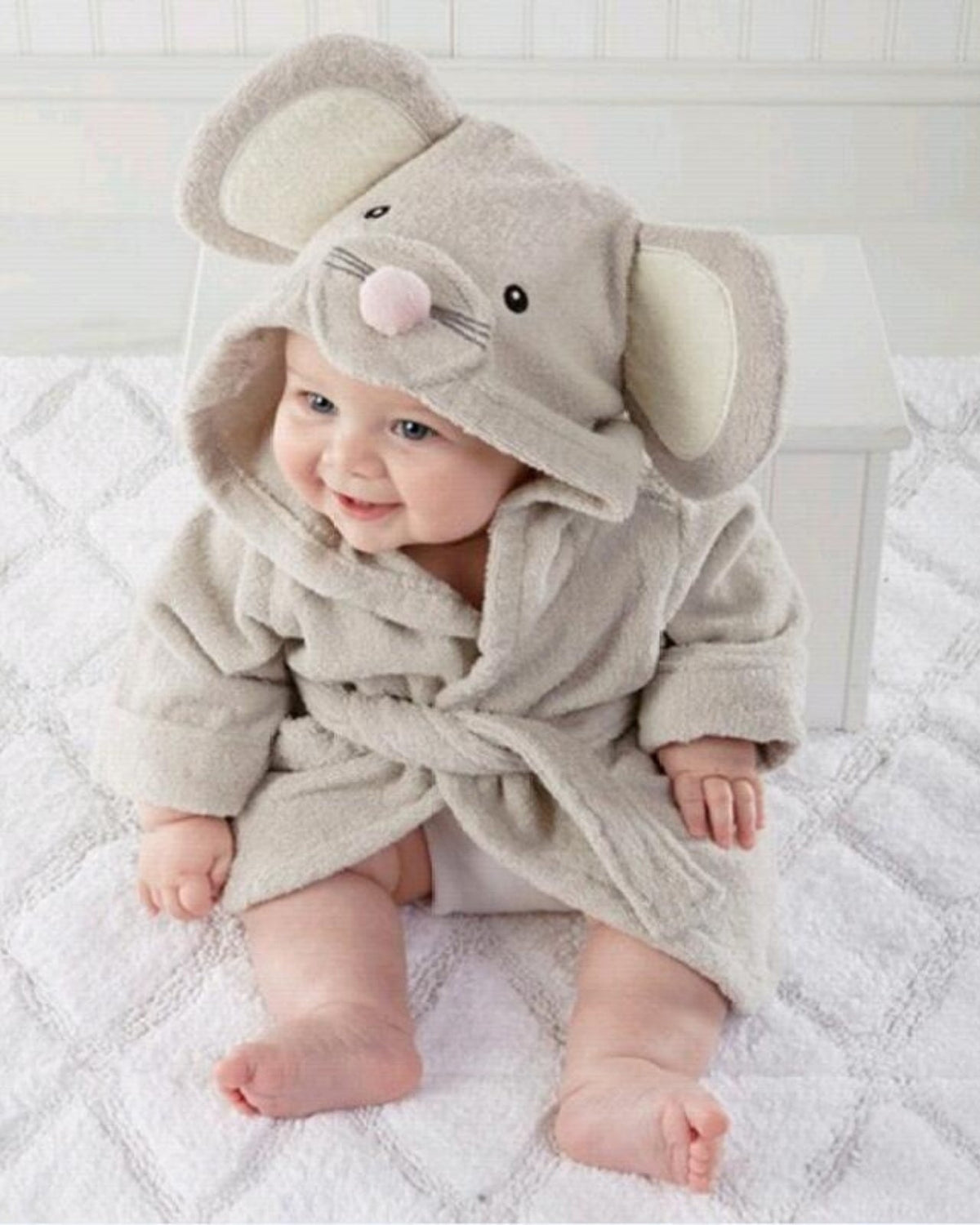 Baby Bathrobe for Infants | Soft Cotton Comfort for All Sizes