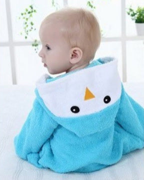 Baby Penguin Bathrobe | Soft Cotton for Ultimate Comfort