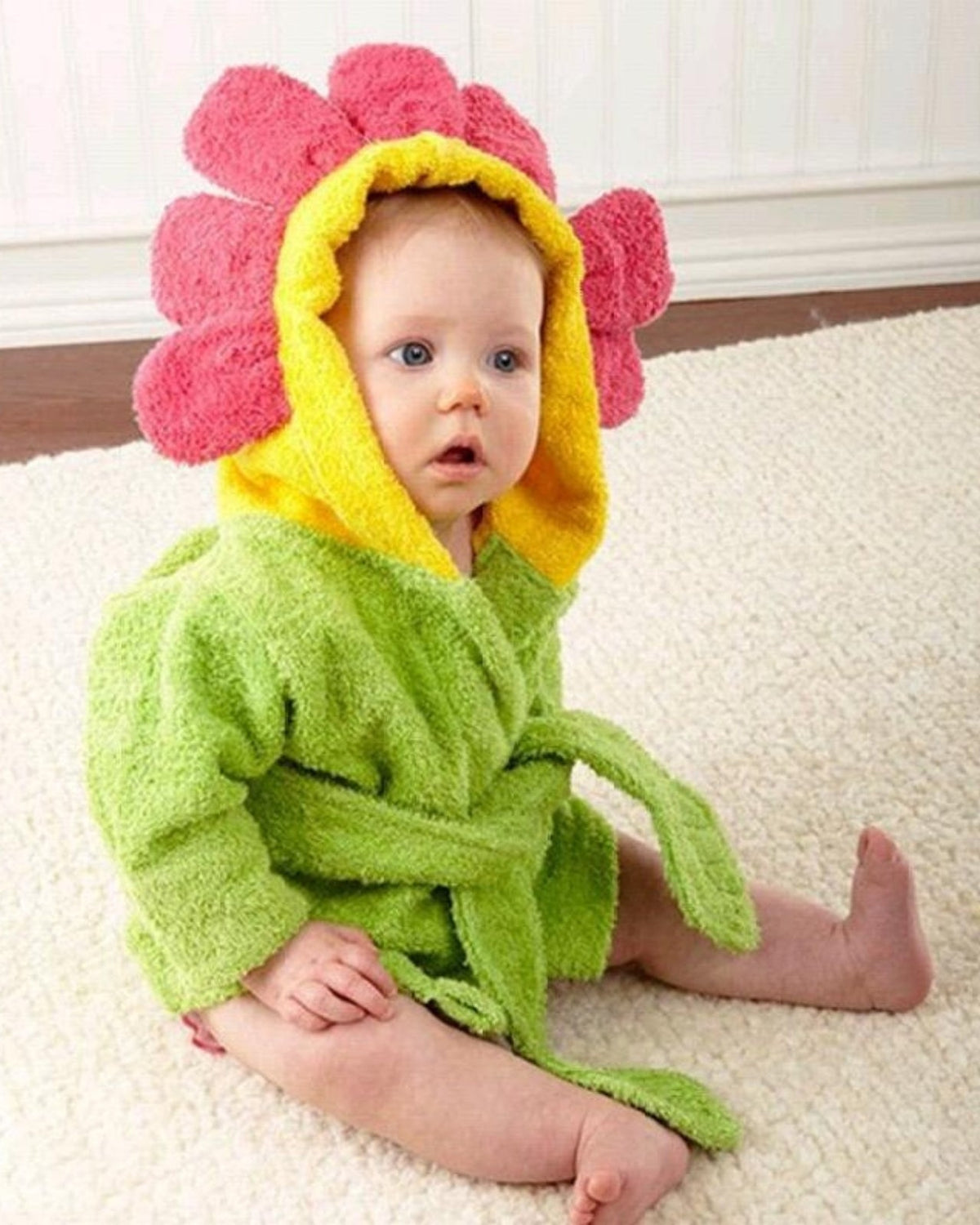 Cotton Baby Bathrobe | Soft, Lightweight Comfort After Bath