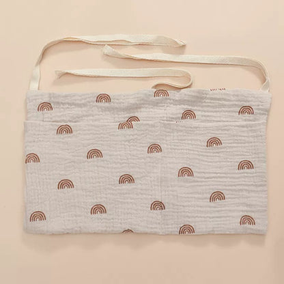 Baby Bed Storage Organizer | Soft, Breathable, Multi-Compartment Design