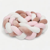Braided Baby Bed Bumper | Soft Cotton Protective Surround
