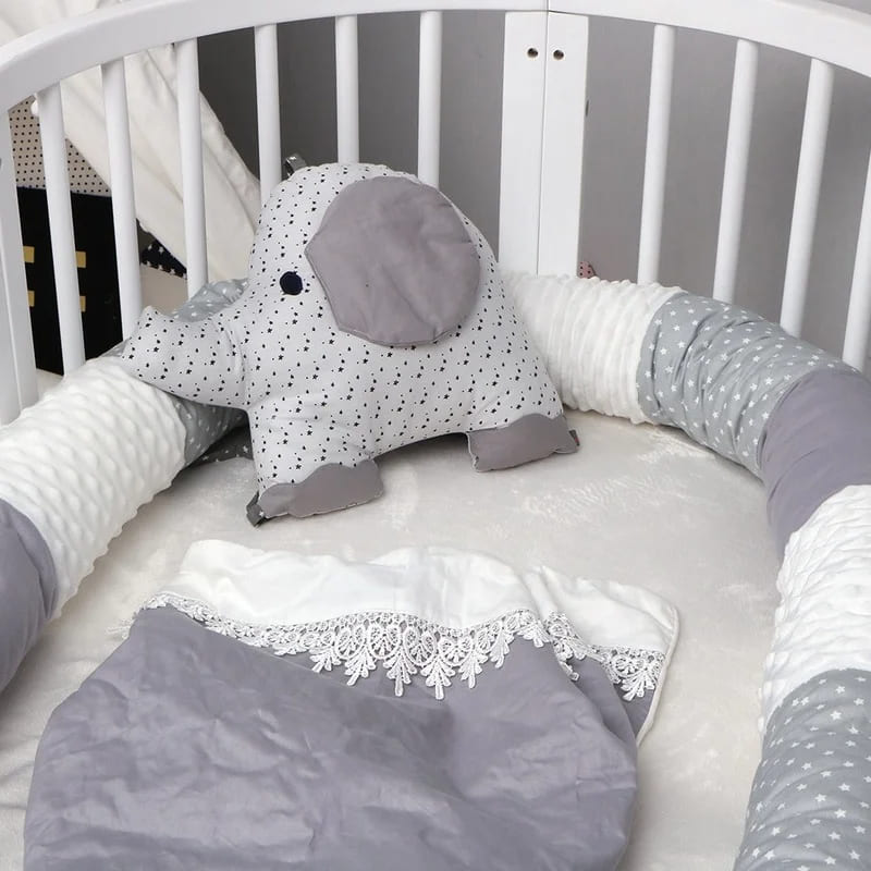 Crib Bumper for Baby | Soft, Safe, and Stylish Protection