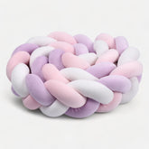 Braided Bed Bumper | Soft Cotton Safety Barrier