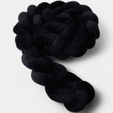 Braided Bed Bumper for Adults | Soft Velvet Protection for Sleep Comfort