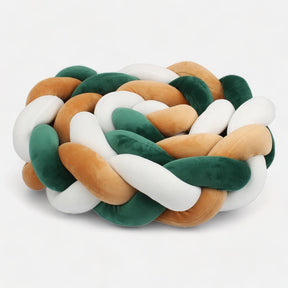 Jungle Bed Bumper | Soft Velvet Protection for Babies