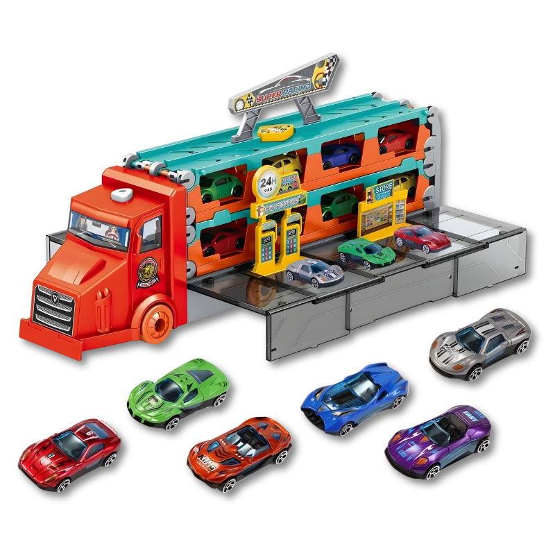 Dinosaur Racing Toy Set | Battery-Free Imaginative Play