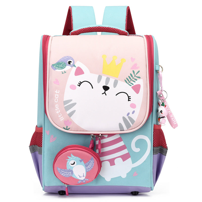 Cute Cat Backpack for Kids | Perfect for First Graders