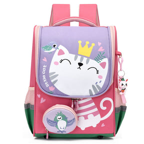 Cute Cat Backpack for Kids | Perfect for First Graders